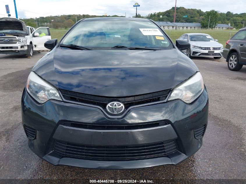 2016 Toyota Corolla Le VIN: 5YFBURHE1GP471706 Lot: 40445708