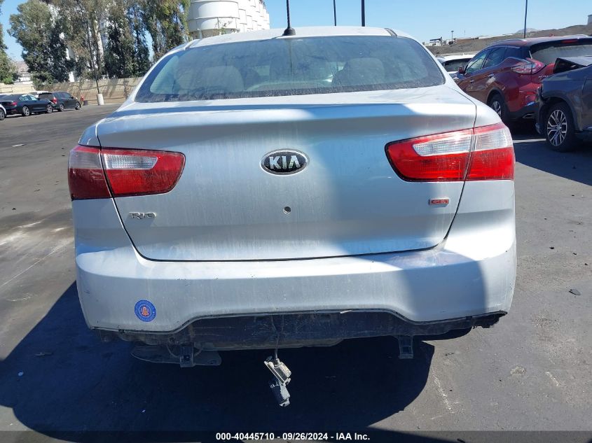 2015 Kia Rio Lx VIN: KNADM4A32F6520659 Lot: 40445710