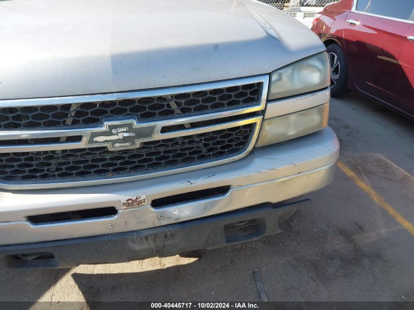 2006 Chevrolet Silverado 1500 Ls VIN: 2GCEK13V161297466 Lot: 40445717