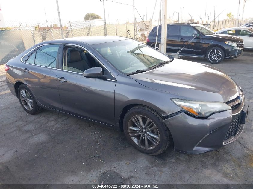 2016 Toyota Camry Se VIN: 4T1BF1FK2GU188959 Lot: 40445722