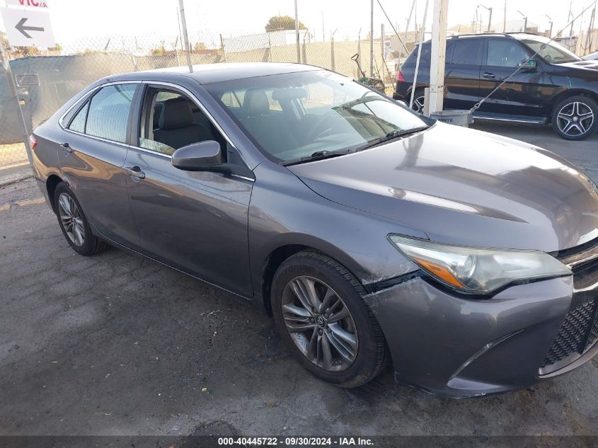 2016 Toyota Camry Se VIN: 4T1BF1FK2GU188959 Lot: 40445722