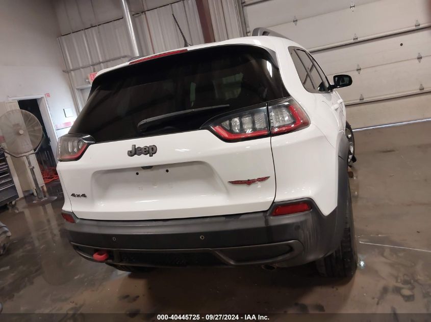 2019 Jeep Cherokee Trailhawk 4X4 VIN: 1C4PJMBX6KD301719 Lot: 40445725