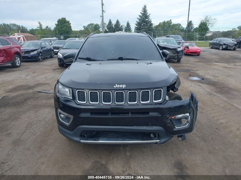 2018 Jeep Compass Limited 4X4 VIN: 3C4NJDCB7JT372625 Lot: 40445735