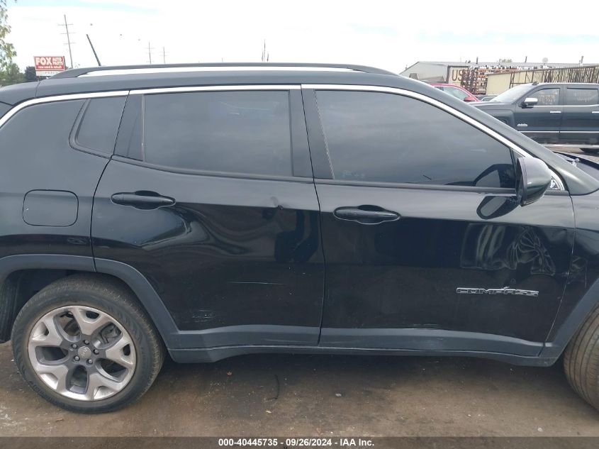 2018 Jeep Compass Limited 4X4 VIN: 3C4NJDCB7JT372625 Lot: 40445735