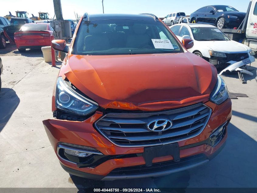 2017 Hyundai Santa Fe Sport VIN: 5XYZU3LB6HG399660 Lot: 40445750