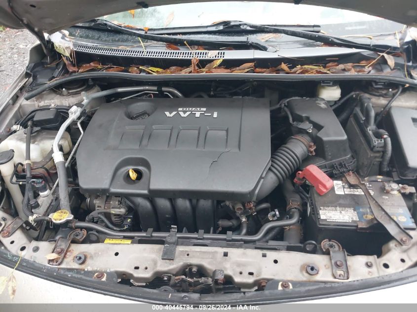 2010 Toyota Corolla Le VIN: 1NXBU4EE1AZ222769 Lot: 40445794