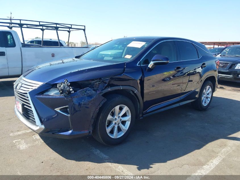 2T2ZZMCA7HC076868 2017 LEXUS RX - Image 2