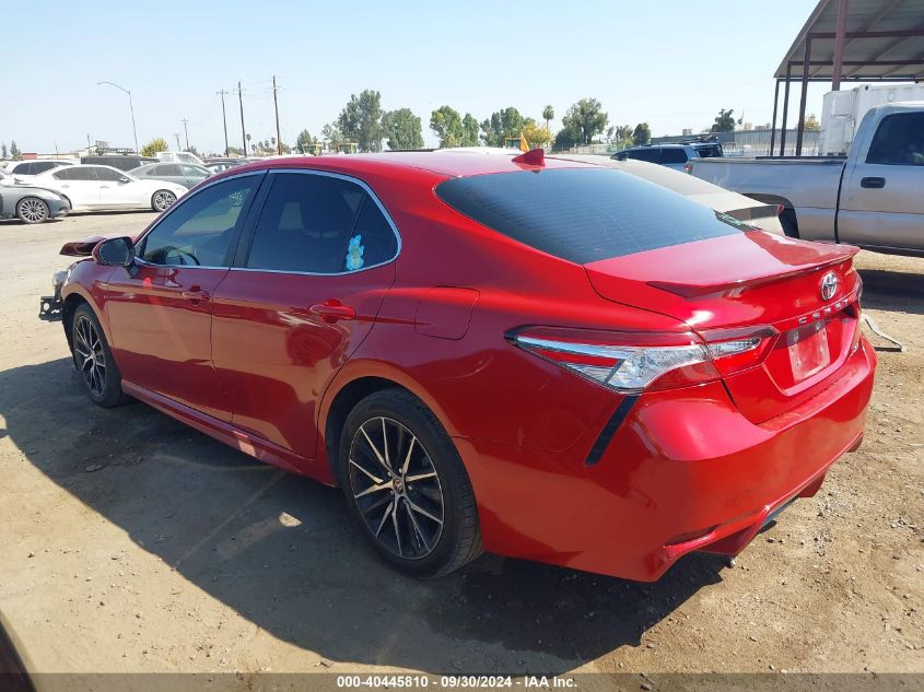 2021 Toyota Camry Se/Se Night Shade VIN: 4T1G11AK7MU424187 Lot: 40445810