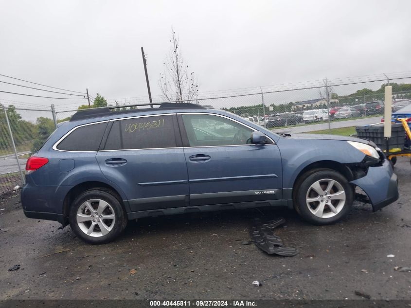 2014 Subaru Outback 2.5I Limited VIN: 4S4BRBMC6E3245062 Lot: 40445811