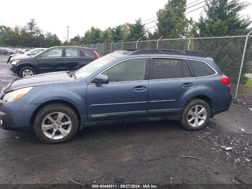 2014 Subaru Outback 2.5I Limited VIN: 4S4BRBMC6E3245062 Lot: 40445811