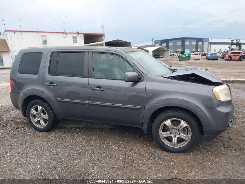 2014 Honda Pilot Ex-L VIN: 5FNYF3H6XEB028134 Lot: 40445821