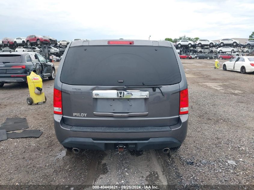 2014 Honda Pilot Ex-L VIN: 5FNYF3H6XEB028134 Lot: 40445821