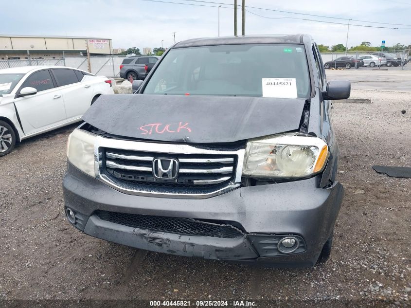 2014 Honda Pilot Ex-L VIN: 5FNYF3H6XEB028134 Lot: 40445821