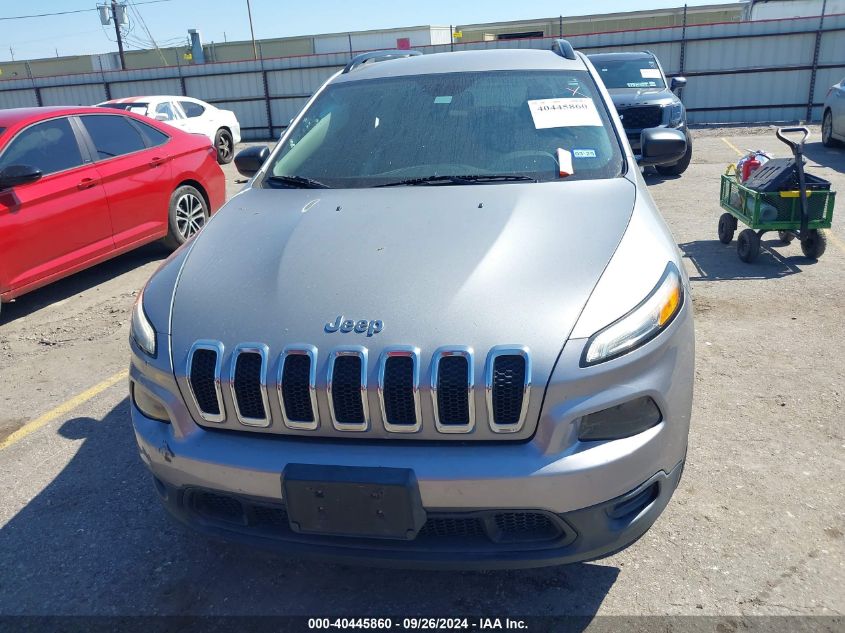 2016 Jeep Cherokee Sport VIN: 1C4PJLAB3GW146400 Lot: 40445860