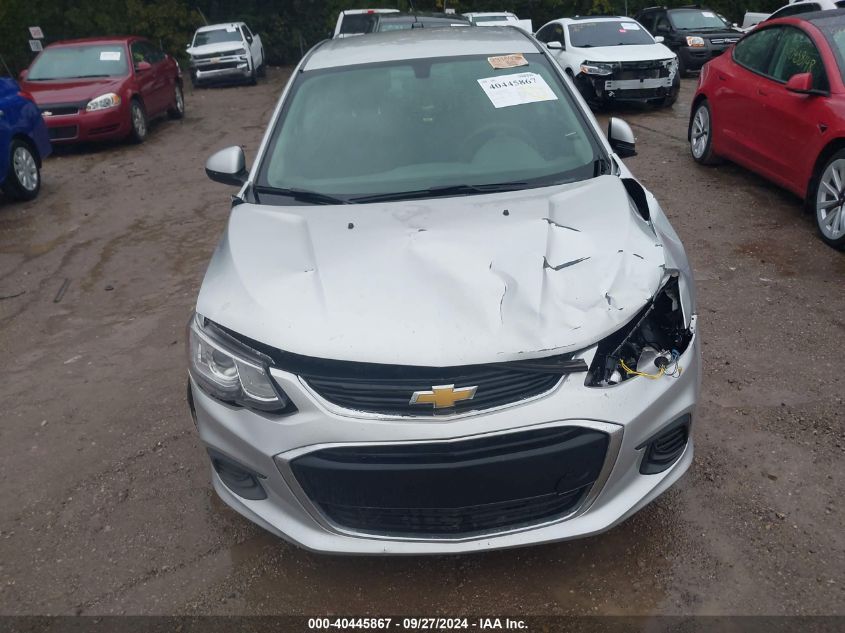 2017 Chevrolet Sonic Lt Auto VIN: 1G1JD5SH0H4148056 Lot: 40445867