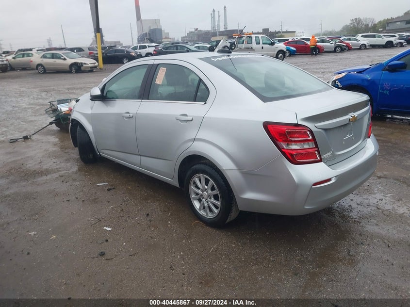 2017 CHEVROLET SONIC VIN: 1G1JD5SH0H4148056