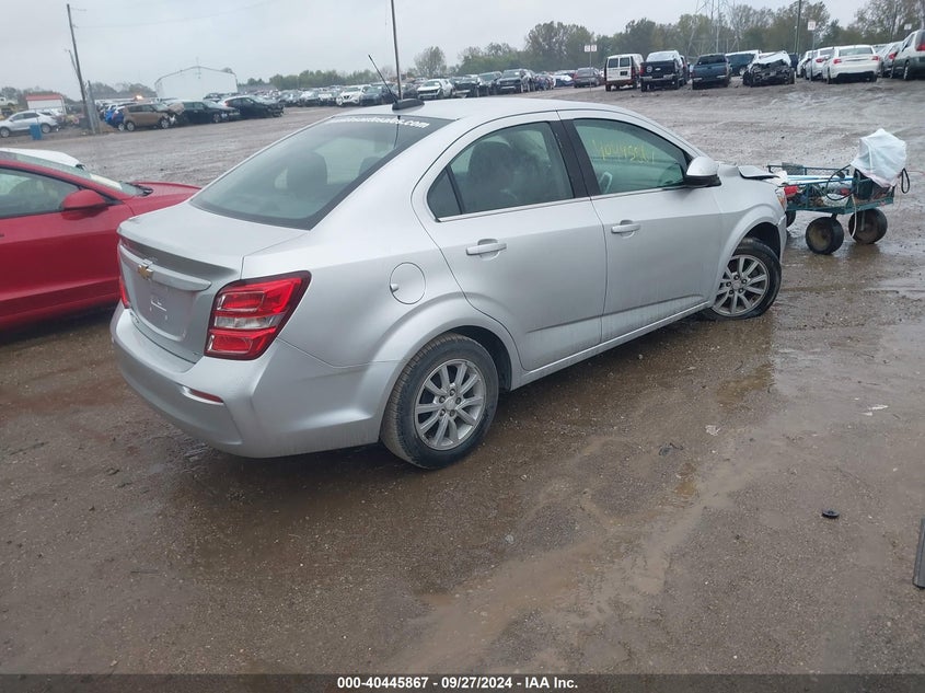 2017 CHEVROLET SONIC VIN: 1G1JD5SH0H4148056