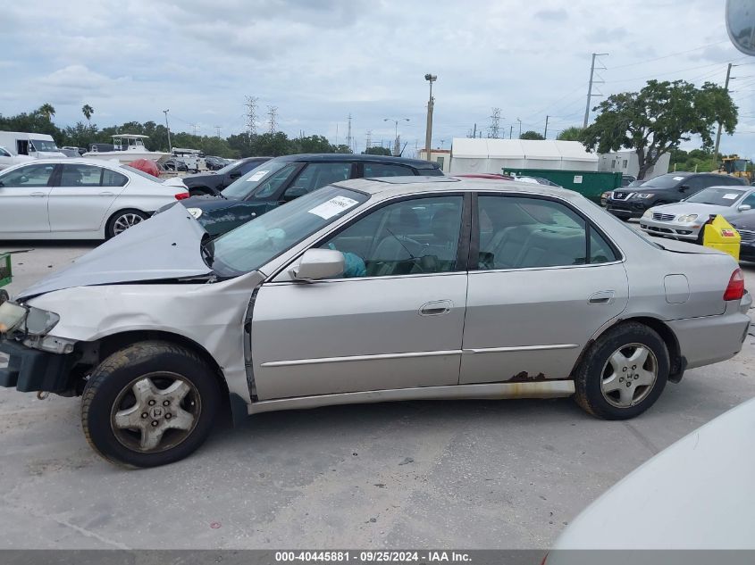 1999 Honda Accord Ex V6 VIN: 1HGCG1653XA062161 Lot: 40445881