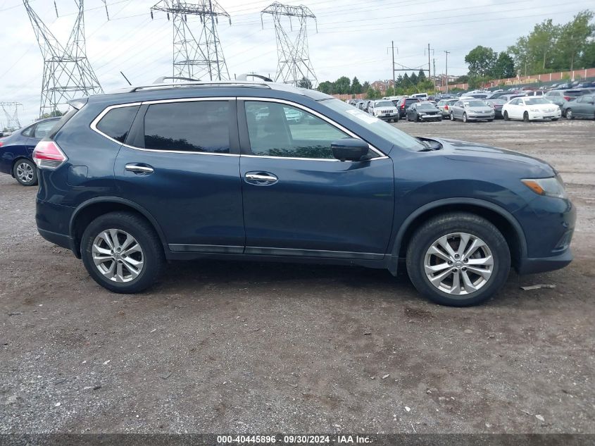 2016 Nissan Rogue Sv VIN: 5N1AT2MV2GC823661 Lot: 40445896