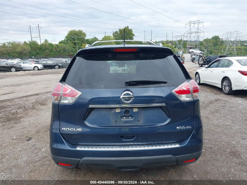 2016 Nissan Rogue Sv VIN: 5N1AT2MV2GC823661 Lot: 40445896