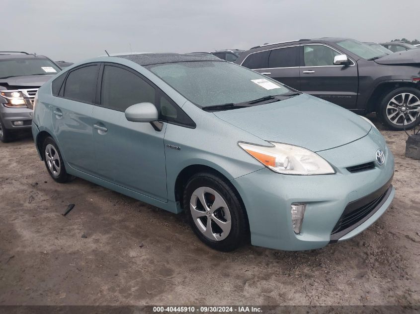 2013 Toyota Prius Three VIN: JTDKN3DU1D5646326 Lot: 40445910