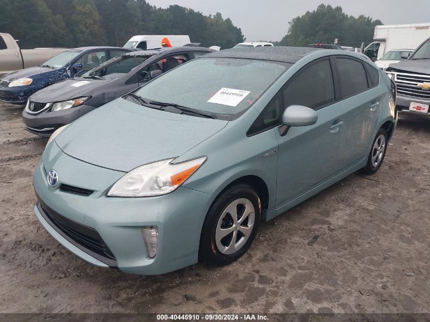 2013 Toyota Prius Three VIN: JTDKN3DU1D5646326 Lot: 40445910