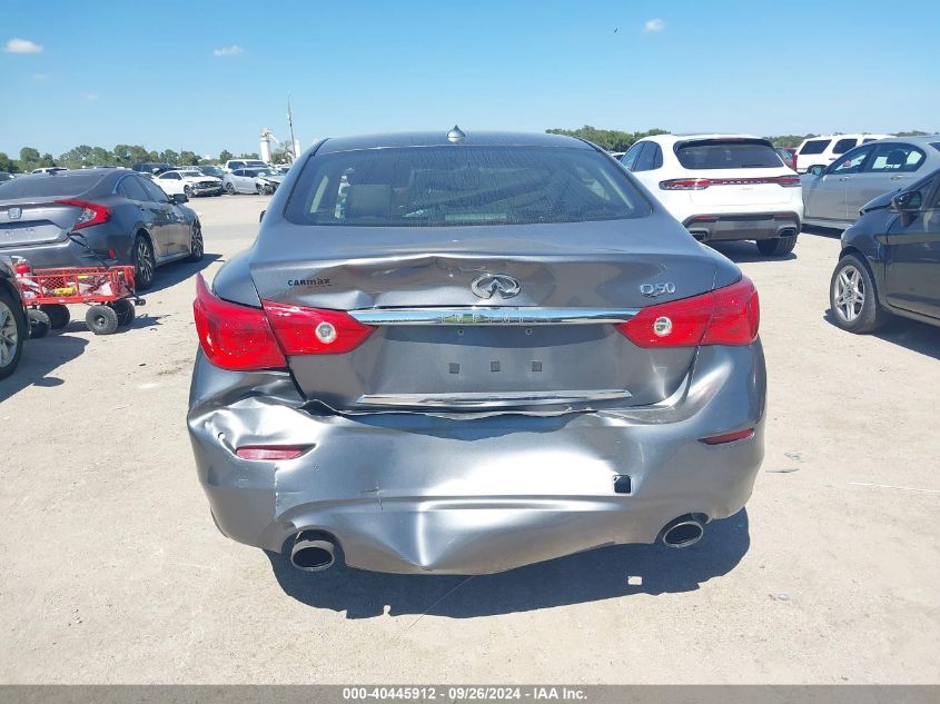 2017 Infiniti Q50 Premium VIN: JN1CV7AP9HM640377 Lot: 40445912