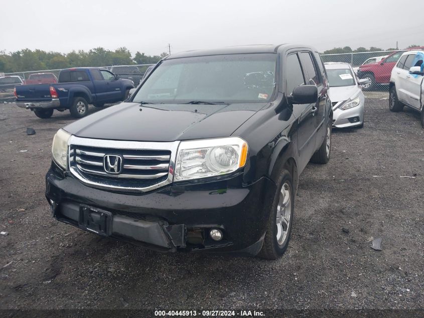 2013 Honda Pilot Ex-L VIN: 5FNYF4H53DB048043 Lot: 40445913