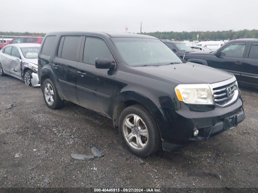 2013 Honda Pilot Ex-L VIN: 5FNYF4H53DB048043 Lot: 40445913