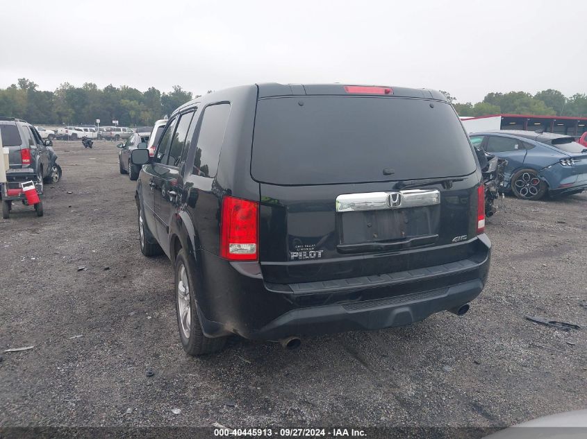 2013 Honda Pilot Ex-L VIN: 5FNYF4H53DB048043 Lot: 40445913