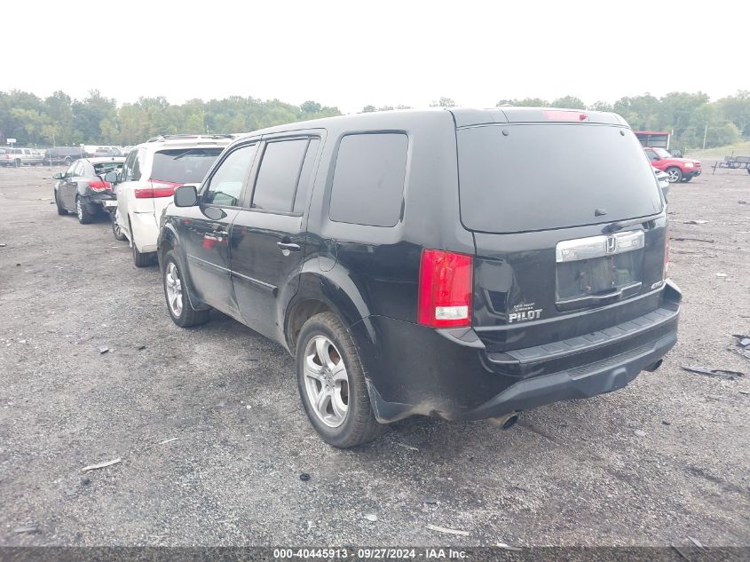 VIN 5FNYF4H53DB048043 2013 Honda Pilot, Ex-L no.3