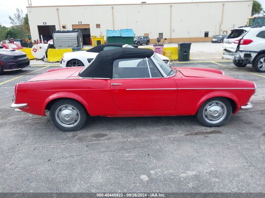 118H039439 1965 Fiat Spider