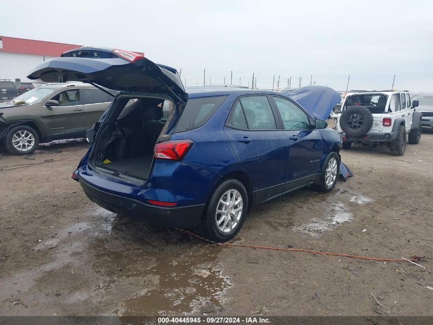 2022 Chevrolet Equinox Fwd Ls VIN: 3GNAXHEV9NS158637 Lot: 40445945