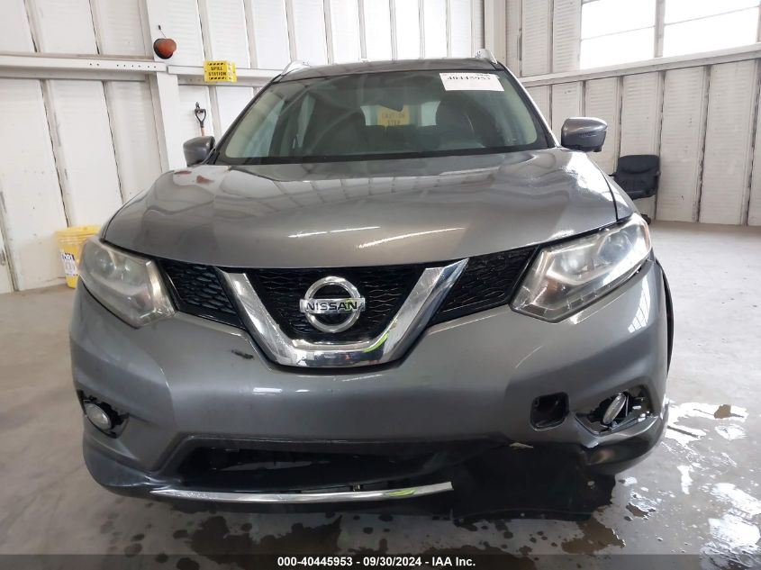 2016 Nissan Rogue Sl VIN: 5N1AT2MT6GC870979 Lot: 40445953