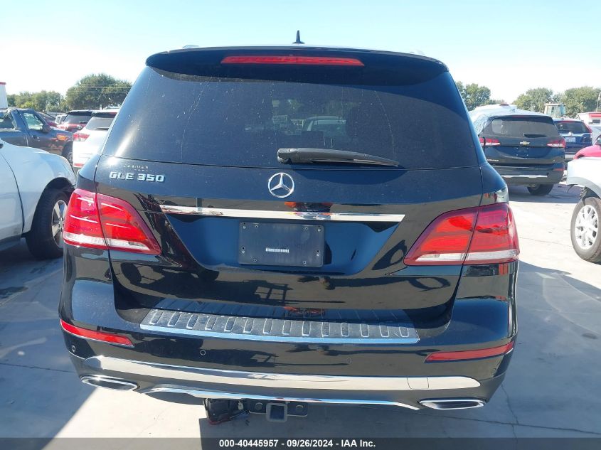 2018 Mercedes-Benz Gle 350 VIN: 4JGDA5JB3JB103524 Lot: 40445957