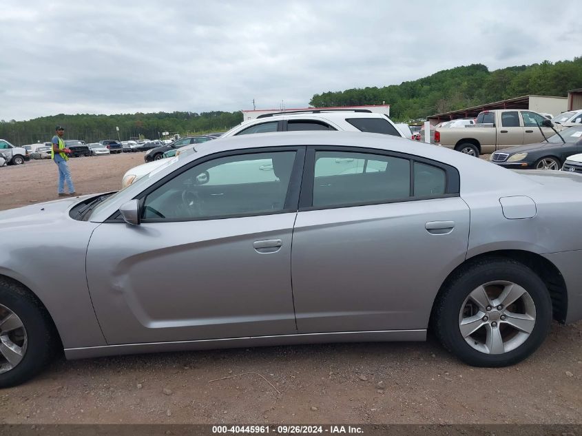 2013 Dodge Charger Se VIN: 2C3CDXBG4DH593274 Lot: 40445961