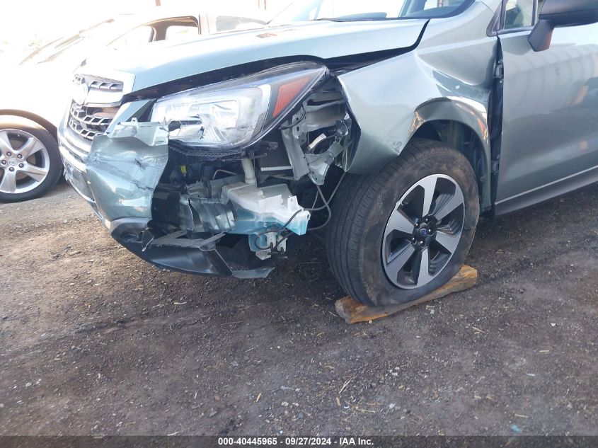 2018 Subaru Forester 2.5I VIN: JF2SJABC7JH590379 Lot: 40445965