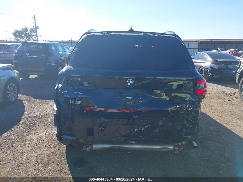 2022 BMW X5 xDrive40I VIN: 5UXCR6C09N9M02120 Lot: 40445984