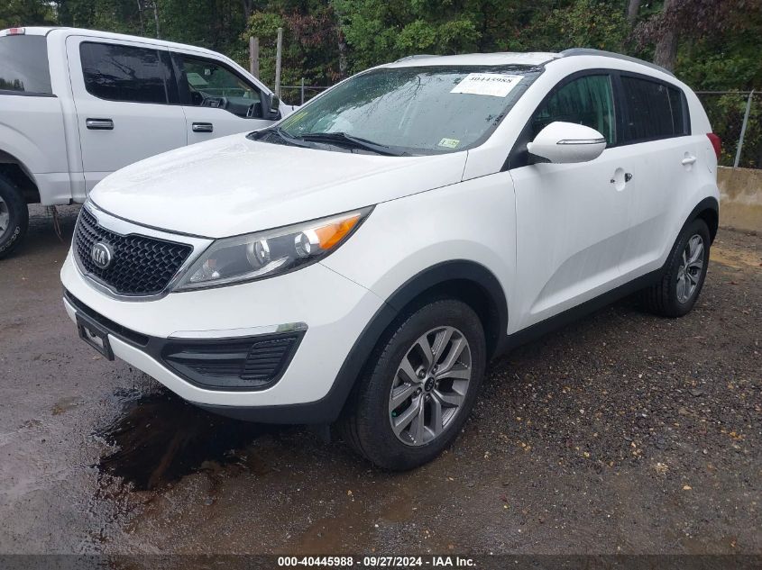 2014 Kia Sportage Lx VIN: KNDPB3AC0E7579623 Lot: 40445988