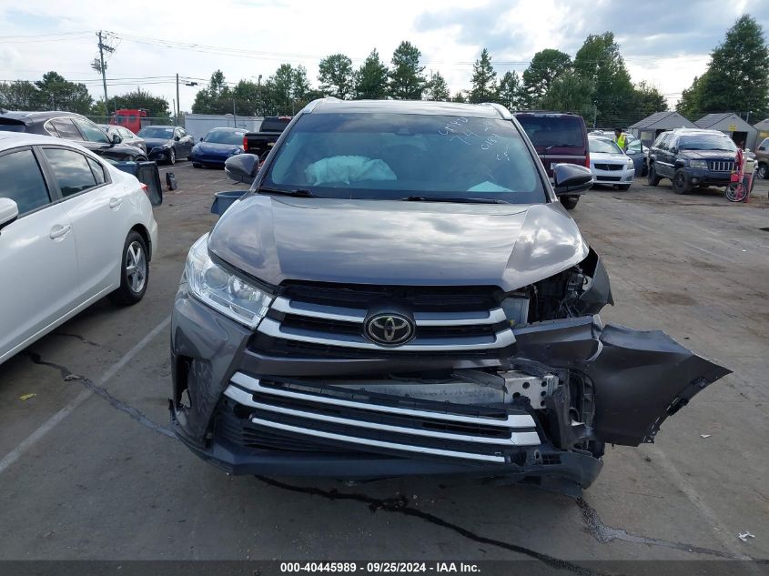 2017 Toyota Highlander Xle VIN: 5TDKZRFH8HS510184 Lot: 40445989