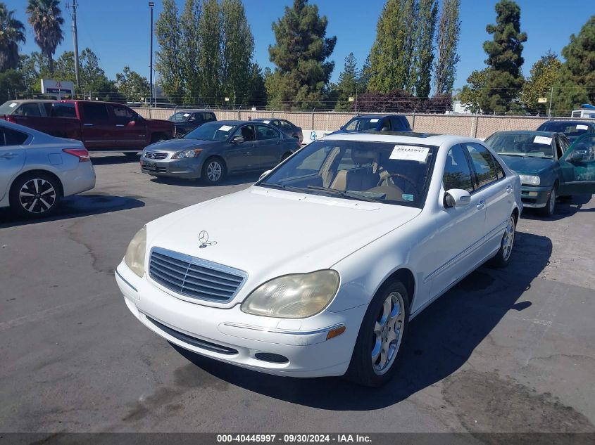 2001 Mercedes-Benz S 500 VIN: WDBNG75J41A177141 Lot: 40445997