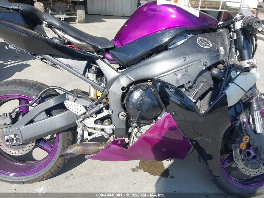 2003 Yamaha Yzfr1 VIN: JYARN10Y23A001522 Lot: 40446001