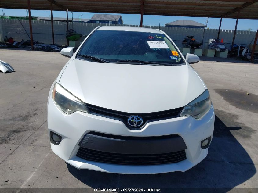 2014 Toyota Corolla Le Eco Plus VIN: 5YFBPRHE3EP018188 Lot: 40446003