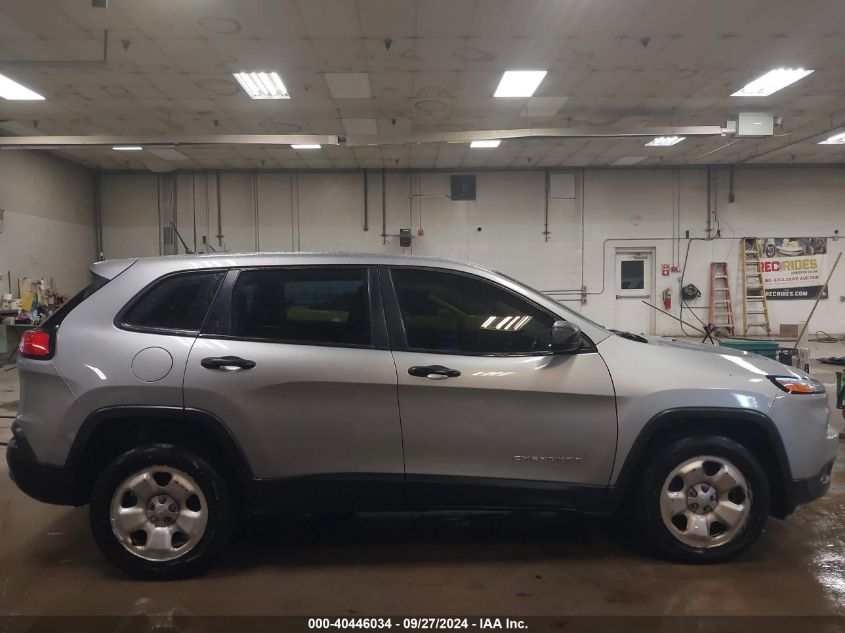 2015 Jeep Cherokee Sport VIN: 1C4PJLAB6FW731549 Lot: 40446034