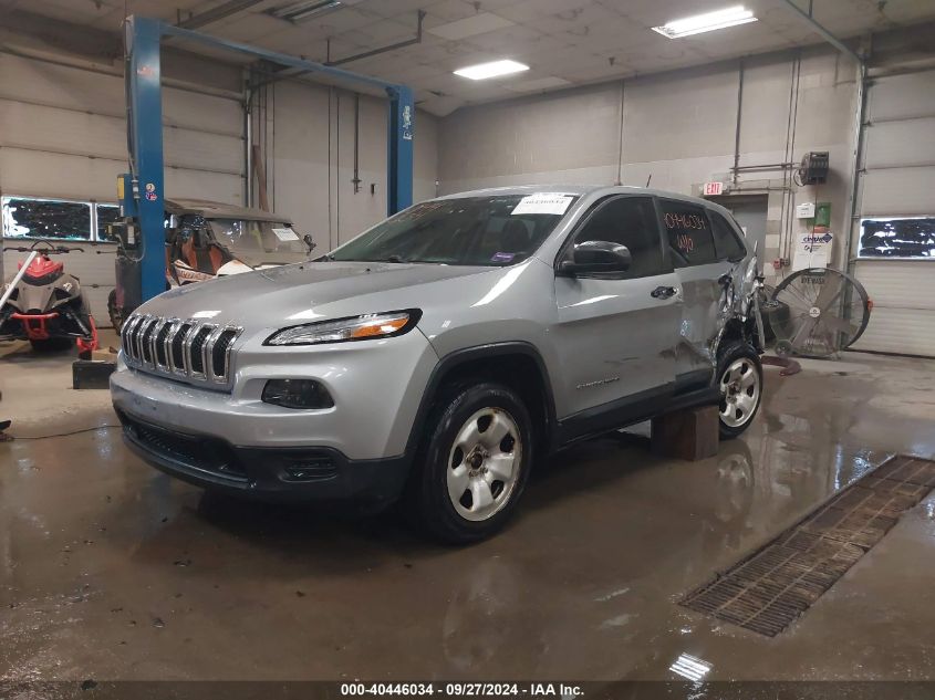 VIN 1C4PJLAB6FW731549 2015 Jeep Cherokee, Sport no.2