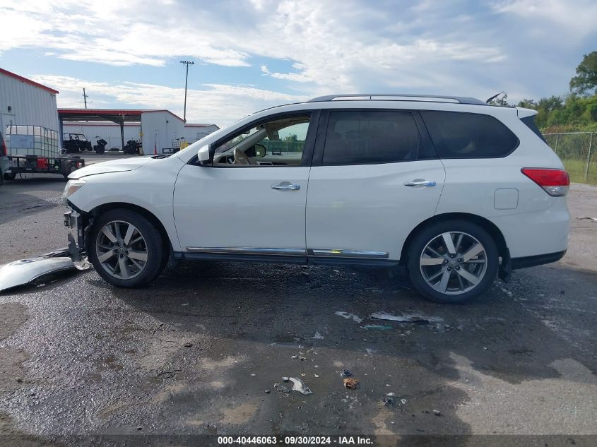 2014 Nissan Pathfinder S/Sv/Sl/Platinum VIN: 5N1AR2MN5EC665781 Lot: 40446063