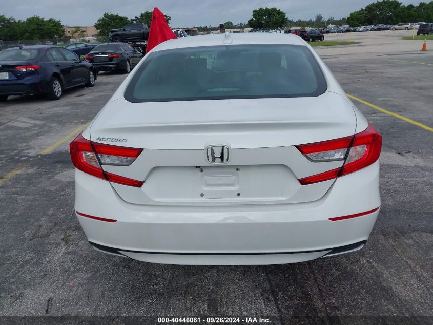 2019 Honda Accord Lx VIN: 1HGCV1F16KA017579 Lot: 40446081