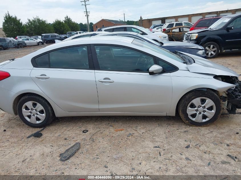 2016 Kia Forte Lx VIN: KNAFK4A6XG5508999 Lot: 40446098