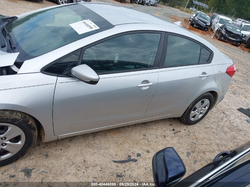 2016 Kia Forte Lx VIN: KNAFK4A6XG5508999 Lot: 40446098