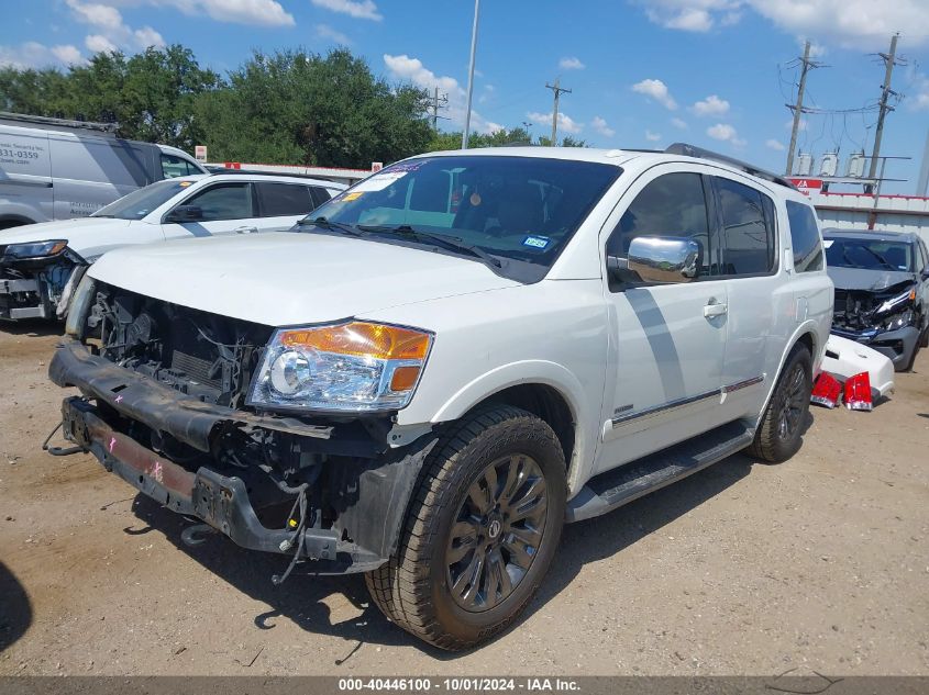 5N1BA0ND2FN618204 2015 NISSAN ARMADA - Image 2